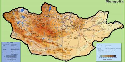 Mông cổ vị trí bản đồ